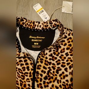 Tommy bahama womens animal print Aubrey Island zone dress